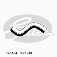 Radiator Hose Upper Gates 05-1664 for Toyota Starlet EP70 EP71 1984-1990
