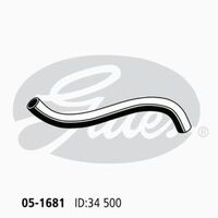 Radiator Hose Lower Gates 05-1681 for NISSAN/DATSUN PULSAR N14 1.5L 1990-1994