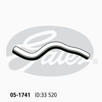 Radiator Hose Lower Gates 05-1741 for DAEWOO NUBIRA J100 J150 2L 1998-2003 PETROL