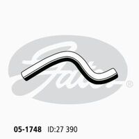 Radiator Hose Upper Gates 05-1748 for MAZDA 323 PROTEGE BA 1.6L 1994-1998 PETROL
