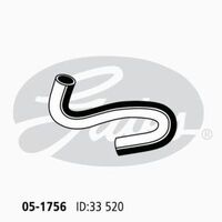 Radiator Hose Upper -(from VIN Y5138251 ) Gates 05-1756 for Holden Astra TS Sedan 1.8 Petrol Z18XE