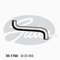 Radiator Hose Upper Gates 05-1760 for Holden Caprice WH Sedan V8 5.7 Petrol LS1