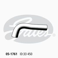 Radiator Hose Lower Rad to crossover pipe Gates 05-1761 for Holden Commodore VY Ute V8 5.7 Petrol LS1