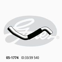 Radiator Hose Lower to 08/06 Gates 05-1774 for Nissan Patrol Y61, GR_, GU Station WagondTi 3.0 Diesel-Ti ZD30DDTi