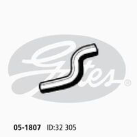 Radiator Hose Lower #2 Gates 05-1807 for Toyota Hilux RZN147 C/Chassis 2.0 Petrol 1RZ-E