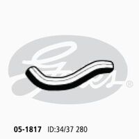 Radiator Hose Upper Gates 05-1817 for Ford Falcon BA Ute(Inc XR6) 4.0 Petrol Barra 182