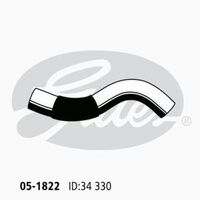 Radiator Hose Upper Gates 05-1822 for Mitsubishi Express SF,SG,SH,SJ,WA Van (P23W, P23V) 2.0 Petrol 4G63 (SOHC 16V)