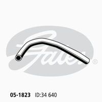 Lower Radiator Hose Gates 05-1823 For MITSUBISHI EXPRESS STARWAGON 2L 2.4L PETROL