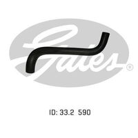 Radiator Hose Lower Gates 05-1825 for Toyota Camry MCV36 3L 2002-2006 Petrol