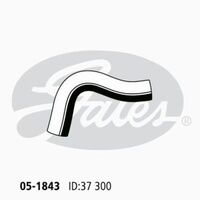 Radiator Hose Lower Gates 05-1843 For SUBARU