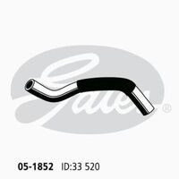 Radiator Hose Lower Gates 05-1852 for NISSAN 180 SX SILVIA S13 2L 1991-1997 PETROL