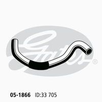 Radiator Hose Lower Auto Gates 05-1866 for Hyundai Elantra XD Hatchback 2.0 Petrol G4GC
