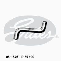 Radiator Hose Lower Gates 05-1876 For FORD MAZDA