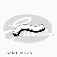 Radiator Hose Lower (From RAD) Gates 05-1891 for Toyota Hilux LN147 Ute D 3.0 Diesel 5L-E