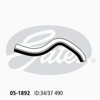 Radiator Hose Upper Gates 05-1892 for Holden Commodore VZ Ute V6 3.6 Petrol LY7