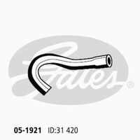 Radiator Hose Lower Gates 05-1921 for FORD CORTINA 1.6L 1970-1979