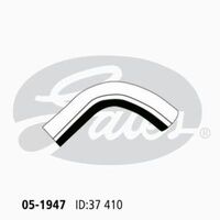 Radiator Hose Lower Gates 05-1947 For Subaru Forrester SG SH