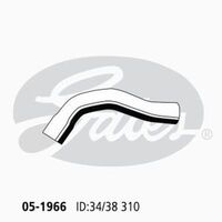 Radiator Hose Upper Gates 05-1966 for Ford Territory SX SUV 4.0 Petrol Barra 182