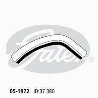 Radiator Hose Upper Gates 05-1972 For HOLDEN