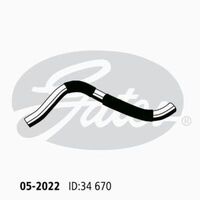 Radiator Hose Lower Gates 05-2022 for HYUNDAI SONATA EF 2L 1998-2000 PETROL