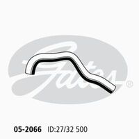 Radiator Hose Upper (11/08 on) Gates 05-2066 for Ford Fiesta WT Sedan 1.6 Petrol HXJA
