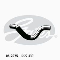 Radiator Hose Upper Gates 05-2075 for Mazda 2 DE Sedan 1.5 Petrol ZY-DE