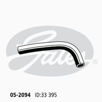 Radiator Hose Upper Gates 05-2094 for Toyota Cressida MX83 3L 1988-1993 Petrol