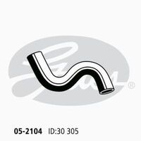 Radiator Hose Upper (From RAD) Gates 05-2104 for Toyota Yaris NCP131 Hatchback  1.5 Petrol 1NZ-FE