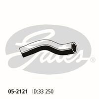 Radiator Hose Upper Gates 05-2121 for Toyota Hilux GGN25 Ute 4WD 4.0 Petrol 1GR-FE