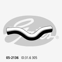 Radiator Hose Upper Gates 05-2136 for Kia Cerato LD Hatchback 2.0 Petrol G4GC