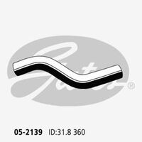 Radiator Hose Upper Gates 05-2139 for Kia Rio JB Hatchback CVVT 1.6 Petrol G4ED
