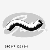 Radiator Hose Upper Gates 05-2147