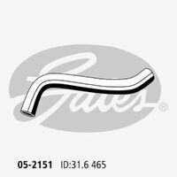 Radiator Hose Upper Gates 05-2151 For HYUNDAI