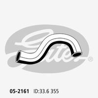 Radiator Hose Upper Gates 05-2161 for Hyundai iMax TQ Travel CRDi 2.5 Diesel D4CB
