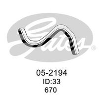 Radiator Hose Upper Gates 05-2194 For NISSAN DUALIS J10 2L 2007-2013 PETROL