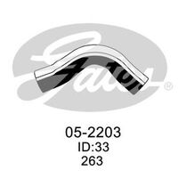 Radiator Hose Lower Gates 05-2203 for NISSAN X-TRAIL T31 2L 2008-2014 DIESEL