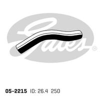 Radiator Hose Lower Gates 05-2215 for SUZUKI JIMNY SN 1.3L 2000-2018 PETROL