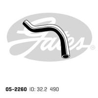 Radiator Hose Upper Gates 05-2260 For Toyota Hiace 1998-2007