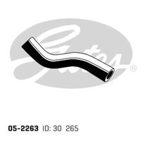 Radiator Hose Upper Gates 05-2263 For Toyota Spacia Petrol SR40 2.0l 1998-2002