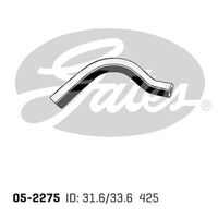 Radiator Hose Upper Gates 05-2275 for Ford Ranger PX C/Chassis TDdi 2.2 Diesel -