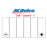 Battery  ACDelco AU22520SMFDF