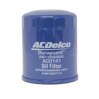 Oil Filter AC0141 AcDelco For Isuzu MU-X LS SUV CRDi 4x4 3.0LTD - 4JJ1-TCX,4JJ1-TC