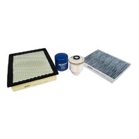 Service Filter Kit Oil Air Fuel Cabin ACK3 AcDelco For Toyota Hilux GUN123 Ute 2.8 D 2.8LTD - 1GD-FTV
