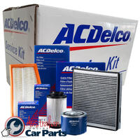 Service Filter Kit Oil Air Fuel ACK9 AcDelco For Ford Ranger PJ Ute TDdi 2.5LTD - WLAT (16 V)