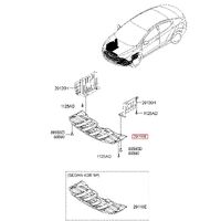 Cover-Engine Under Fr 291103X700 for Hyundai