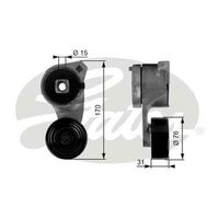 Tensioner - Idler Drive Belt Gates 38118 for Hummer 6.5L Camaro 5.0L