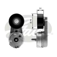 Tensioner Gates 38279 for Jaguar X Type X400 2.1L 3.0L 2.5L X250 4.2L Range Rover Sport 4.2L