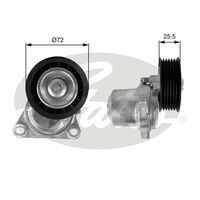 Drive Tensioner Unit Gates 38408 For FORD Escape Fiesta MAZDA 3 6 MPV MX-5 Tribute