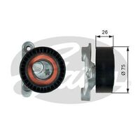 Tensioner Gates 39345 FOR VOLKSWAGEN UP! 1L PETROL