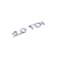Inscription  "2.0 Tdi" 3C0853675E739 for Volkswagen